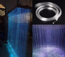 Side Glow Curtain Fiber Optic Strands 200pcs picture