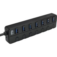 Adesso 7-ports USB 3.0 Hub with 5V2A Power Adaptor picture