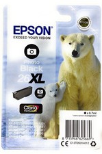 EPSON T2631 26XL ORIGINAL BLACK PHOTO CARTRIDGE XP-600/XP-700/XP-800 [A BOX] picture