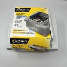 VTG 1997 Multi Media File Storage System New Old Stock Retro Desktop Organizer picture