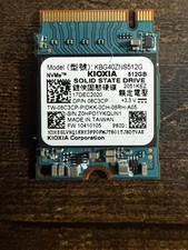 KIOXIA BG4 512GB M.2 2230 NVMe PCIe SSD KBG40ZNS512G 08C3CP Tested picture