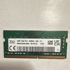 SK hynix 16GB DDR4-3200 PC4-25600 260-Pin Laptop RAM HMAA2GS6CJR8N-XN picture