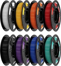 PLA Filament 1.75mm 8 Color Bundle 250g Spools Dimensional Accuracy ±0.02mm picture