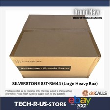 SilverStone SST-RM44 4U RackMount Server ATX Chassis Liquid Cooling Comp 4x 2.5