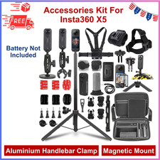 Accessories Kit For Insta360 X5,Included Carrying Case W/Belt,135cm Selfie Stick picture
