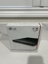 LG GP65NB60 Ultra Slim External DVD CD Writer Burner USB M-DISC Mac PC w/ Box picture