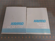 Vintage KAYPRO WORDSTAR Manual + Training Guide picture