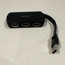 Targus ACH214 USB 2.0 Portable 4-Port USB Hub USB-A Male to 4x USB-A picture