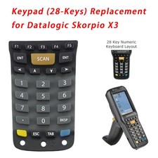 10 Packs 28-Keys Numeric Keypad Replacement for Datalogic Skorpio X3 2D lot picture