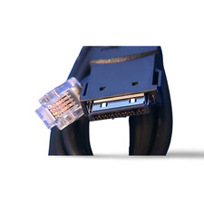 6ft Motorola Modem Cable M-15-2 15 Pin PCMCIA - Black picture