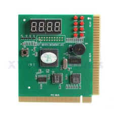 PC Motherboard Analysis Diagnostic Card 4-Digit LED PCI/ISA POST Code Analyzer picture