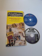 PrintMaster Platinum by MindScape for Art & Photos 8 CD's Set For Print Projects picture
