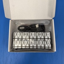 Audio Video Processor  4K DP USB KVM SWITCH 2x1 New picture