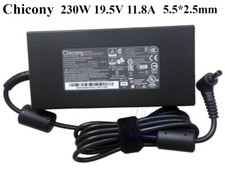 Genuine 230W Chicony Power Adapter for Gigabyte AERO 15-X9 5.5*2.5mm Charger picture