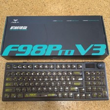 Aula F98 Pro V3 Mechanical Keyboard JP Layout Wired Used picture