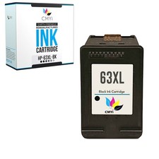 CMYi 1-Pack Compatible HP 63XL Black Ink Cartridge for OfficeJet 3830 ENVY 4520 picture