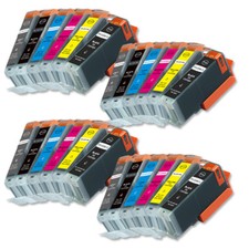 24 Pack New Ink Set + v2 chip for PGI-270XL CLI-271XL MG7720 TS8020 TS9020 picture
