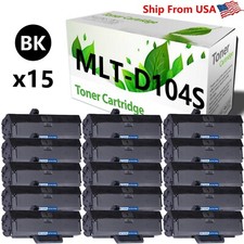 15PK Compatible MLT-D104S D104S Toner Cartridge For SCX-3217 Laser Printers picture