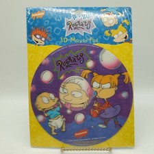 Vintage 1997 Rugrats 3D Lenticular Bubbles Computer Mouse Pad NIckelodeon NEW picture