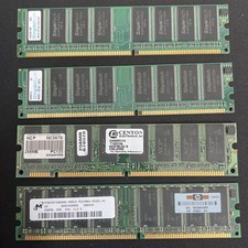Lot Of 2 512MB & 2 256MB PC2700 DDR 333 SimpleTech, Centon, HP PC3200/2700/2100 picture