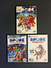 Spore 3 Pack - Win/Mac - DVD-ROM - Spore - Galactic Adventure - Creepy & Cute picture
