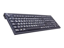 LogicKeyboard XL Print PC Slim Line NERO Keyboard USB LKB-LPWB-BJPU-DE picture