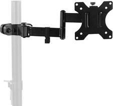 AMER Universal Full Motion Pole Mount Monitor Arm with Removable 75mm and 100... picture