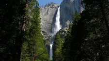 Landscape nature waterfall mountains Custom Gaming Mat Desk picture