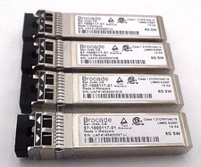 LOT OF 4 BROCADE 8G SW TRANSCEIVER MODULE (57-1000117-01) picture