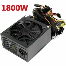 1 x 1800W Modular Power Supply For Coin Mining Eight Graphic Cards 165x150x86mm picture