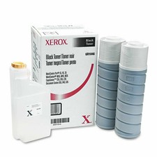 NEW SEALED Genuine Xerox OEM 006R01046 (6R1046) Black Toner 2-Pack + Waste Toner picture