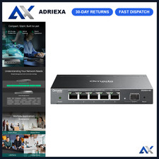 5-Port 2.5G Easy Managed Network Switch, High-Speed Ethernet Hub, Plug & Play picture