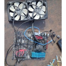 Gaming computer parts: MSI Motherboard Bundle with NZXT Liquid CPU Cooler & RAM picture