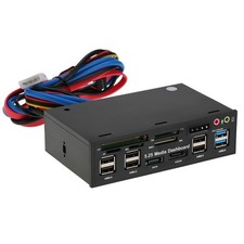 Multi-Function USB 3.0 Hub ESATA Port Internal Card Reader PC Dashboar UAWM picture