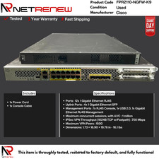 Cisco FPR2110-NGFW-K9  NGFW  Appliance Firepower  2110 picture