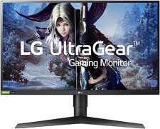 LG - UltraGear 27” Nano IPS QHD 1-ms G-SYNC Gaming Monitor with HDR, Black, USED picture