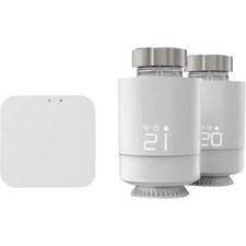 Hama 176662 Smart Wi-Fi Heating Control, 2x Smart Radiator Thermostat + Ze picture