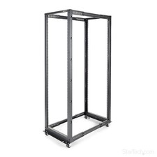 StarTech 42U 4-Post Server Rack 19in Open Frame Mobile picture
