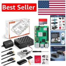 RasTech Raspberry Pi 5 8GB Kit: 64GB Edition with Active Cooling & Power Supply picture