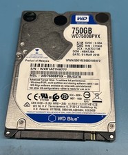 WD7500BPVX Original Western Digital 750GB 5400RPM 2.5