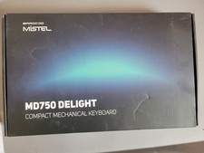 Mistel MD750 DELIGHT Compact Mechanical Keyboard Black and green picture