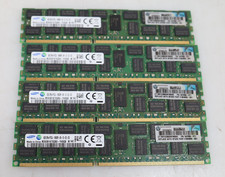 Lot 4x 8GB (32GB) Samsung M393B1K70QB0-YH9Q8 DDR3 PC3-10600R RDIMM Server Memory picture