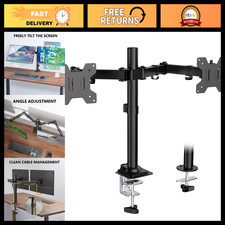 Dual Monitor Stand Articulating Mount for 13-32