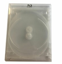 New Clear 1 MegaDisc 15mm Blu-ray Replacement Case Holds 5 Discs (5 Tray) box picture