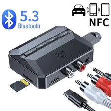 Bluetooth 5.3 Home Stereo Audio Receiver AUX USB Optical HD Music to RCA Adapter picture