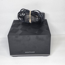 NETGEAR Nighthawk MS80 WiFi 6 Mesh Satellite Black, 2 LAN With Adapter picture