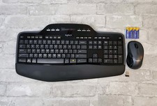Logitech MK710 Performance Wireless Keyboard & M510 Mouse Combo w/ Dongle Tested picture