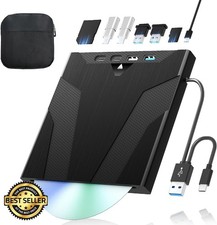 8in1 External BluRay Drive BD Player Read/Write Portable CD/DVD Drive Burner picture