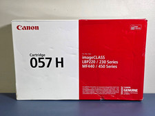 Canon 057H 3010C001 High Yield Black Toner Genuine OEM New Sealed picture