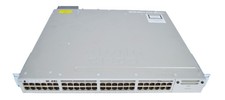 Cisco WS-C3850-48F-L 48-Port PoE+ Network Switch iOS 16.12  1100W PSU picture